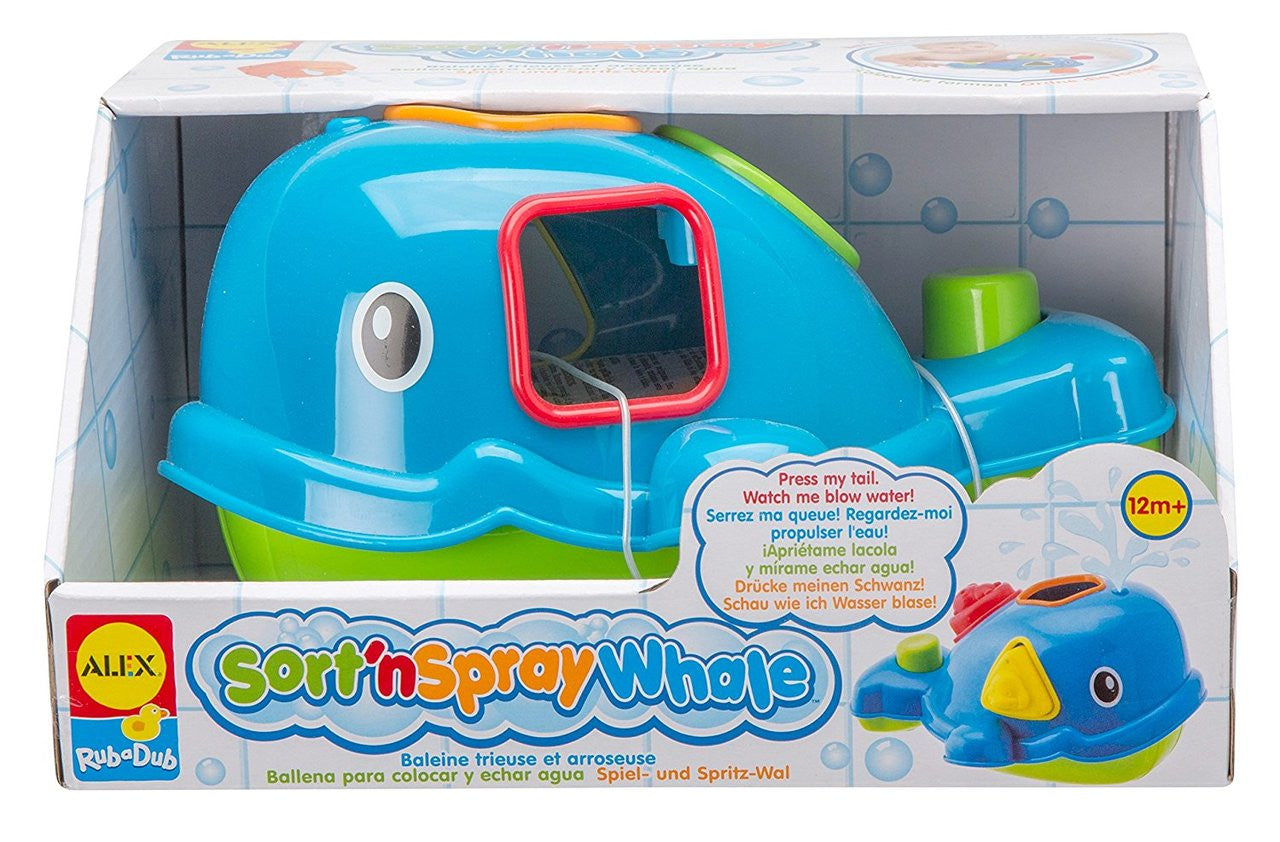 Sort 'n Spray Whale Bath Toy