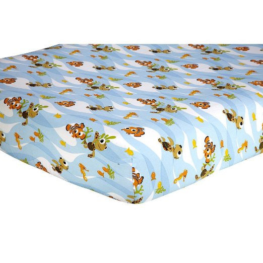 Disney Baby Finding Nemo Fitted Crib Sheet