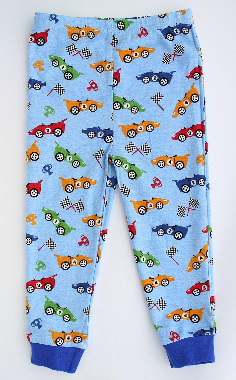 Tender Kisses Infant / Toddler Boys Pajama T-Shirt & Pants Set- 100% Cotton - Little Champ (4T)