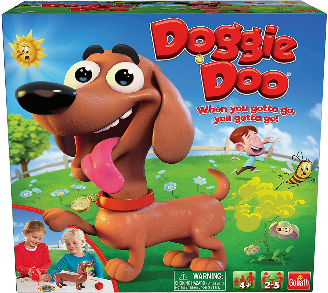 Doggie Doo - Squeeze The Leash Poop The Food Game