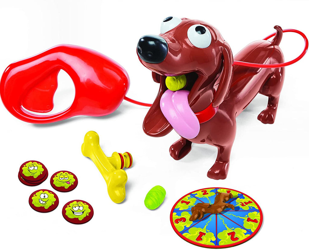 Doggie Doo - Squeeze The Leash Poop The Food Game