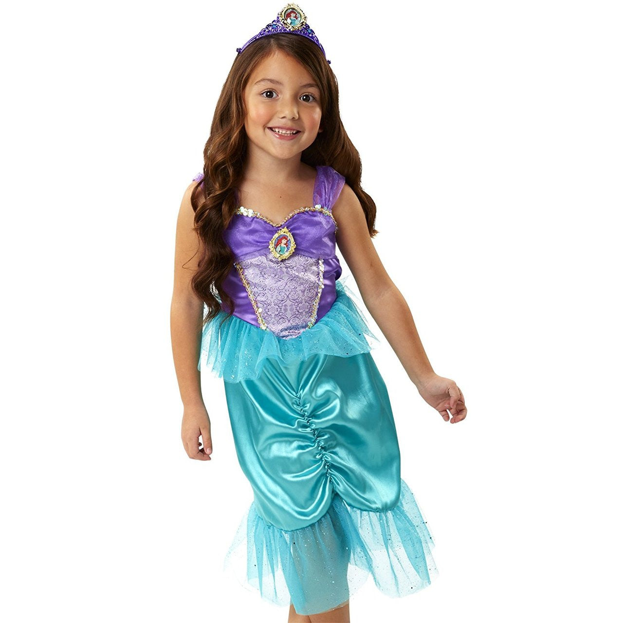 Disney Princess Ariel Dress-Blue/Purple