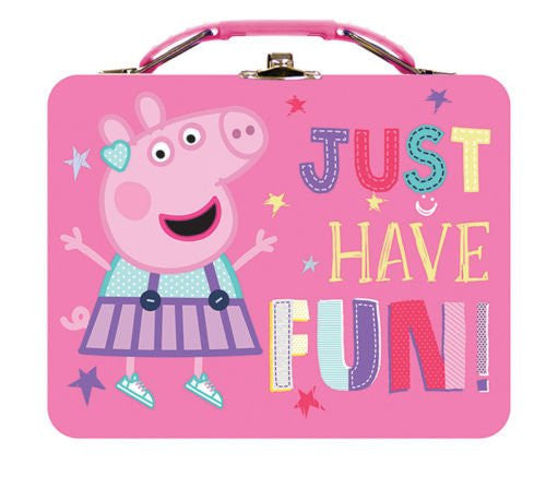 Peppa Pig Large Carry All Tin Lunch box