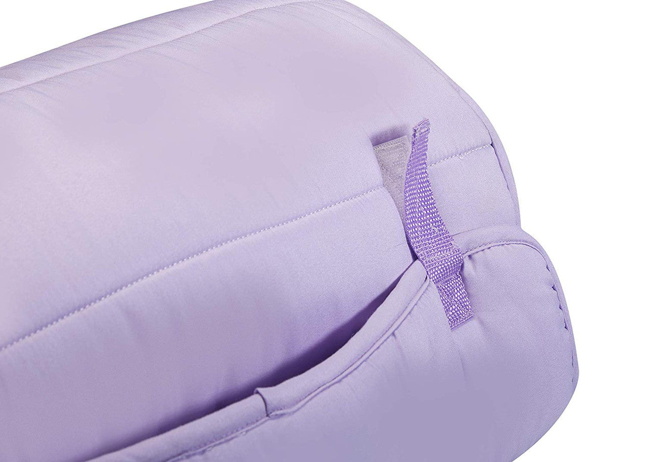 EVERYDAY KIDS Nap Mat with Removable Pillow - Lavender