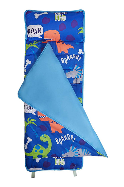 Everyday Kids Nap Mat with Removable Pillow - Roarin' Dinos