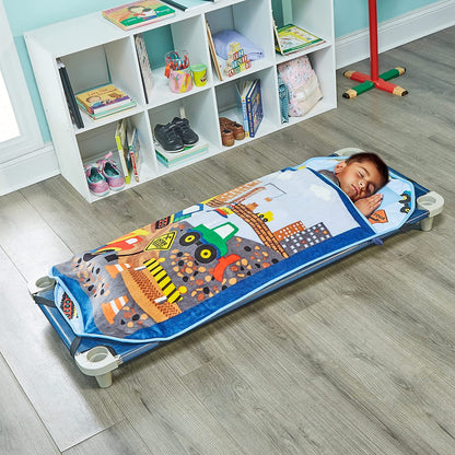 Everyday Kids Construction Cot Nap Mat