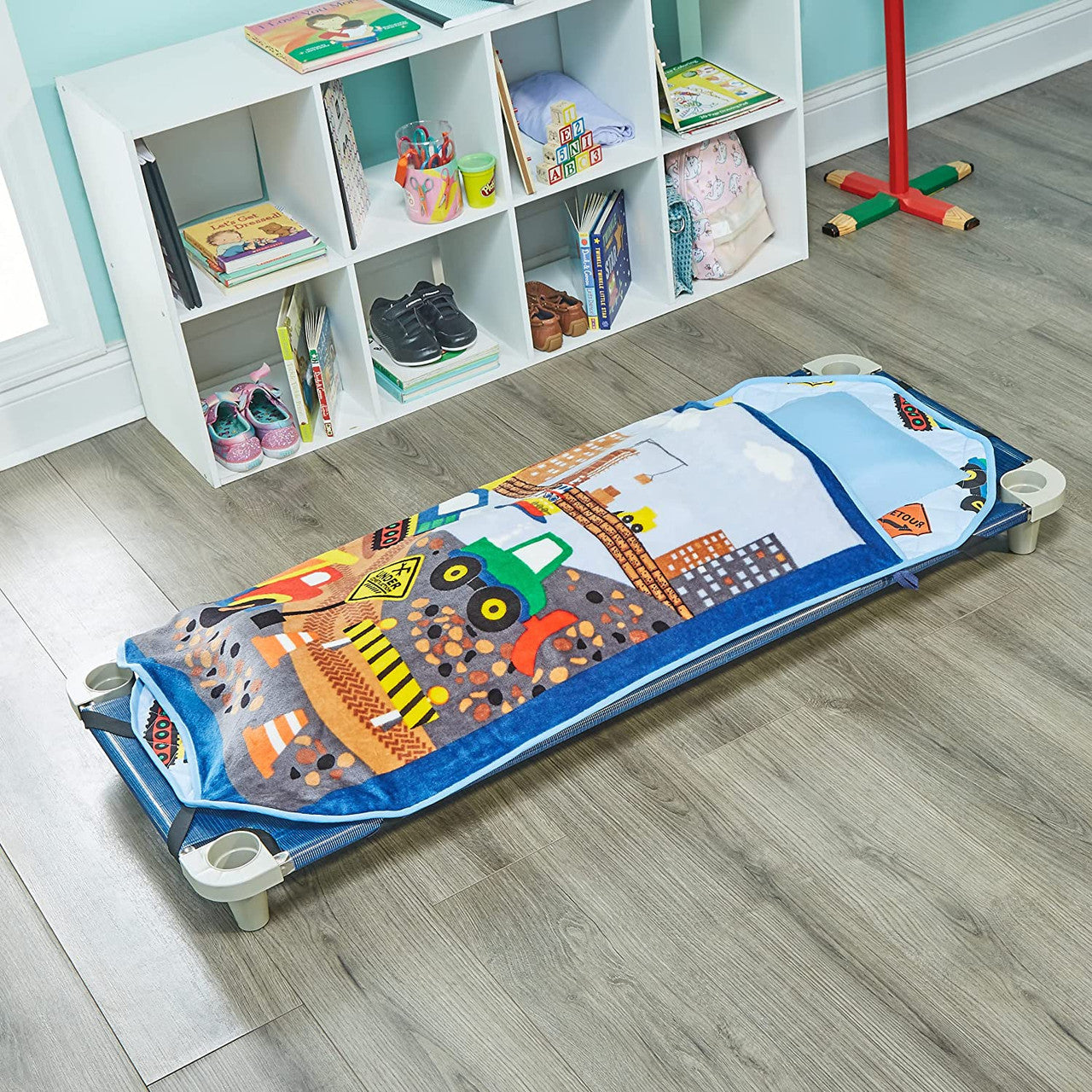Everyday Kids Construction Cot Nap Mat