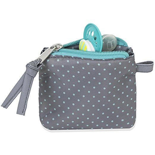 Baby Essentials Sweet Aqua 4-Piece Diaper Bag Set