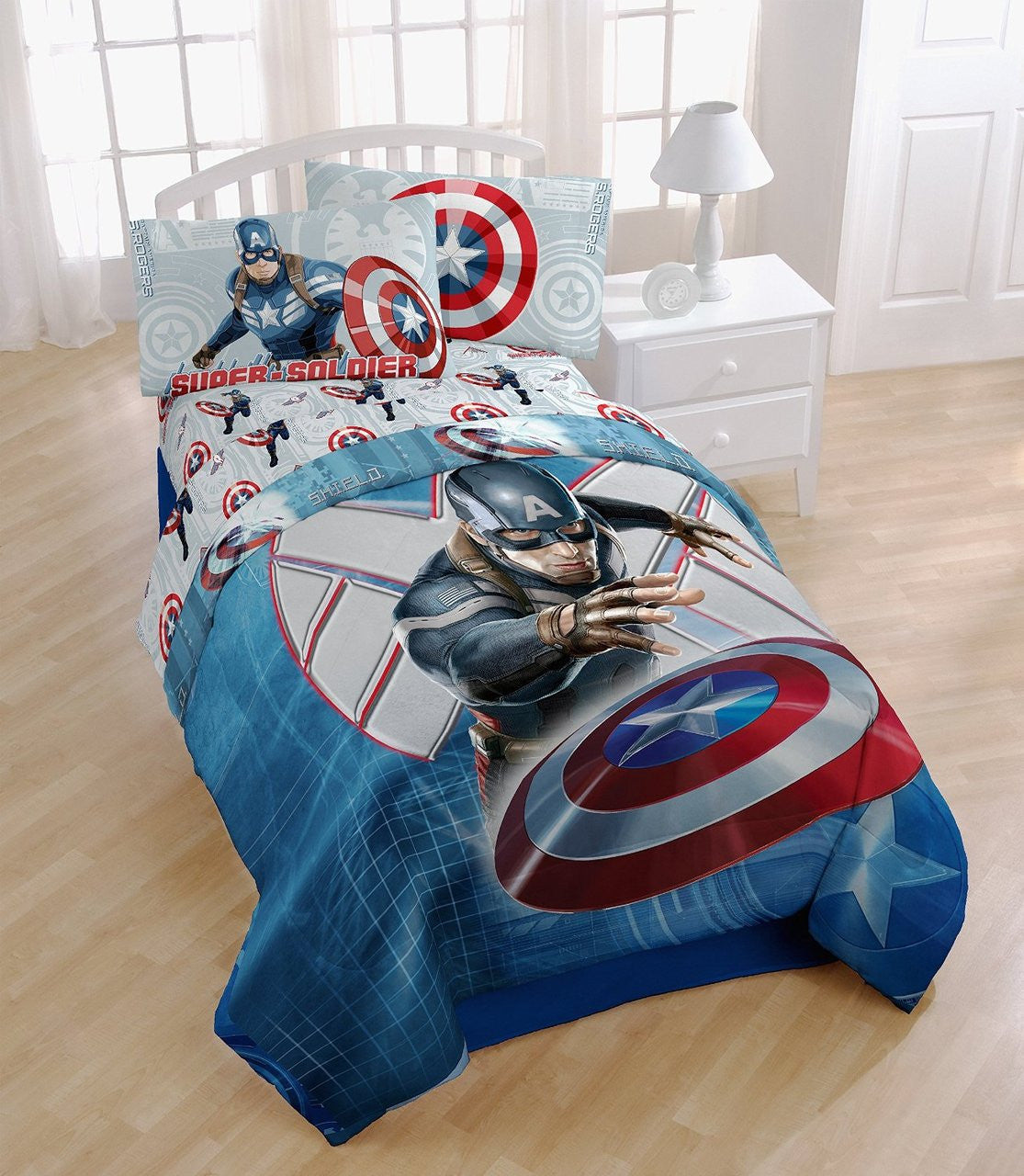 Captain America The Winter Soldier Twin/Full Comforter