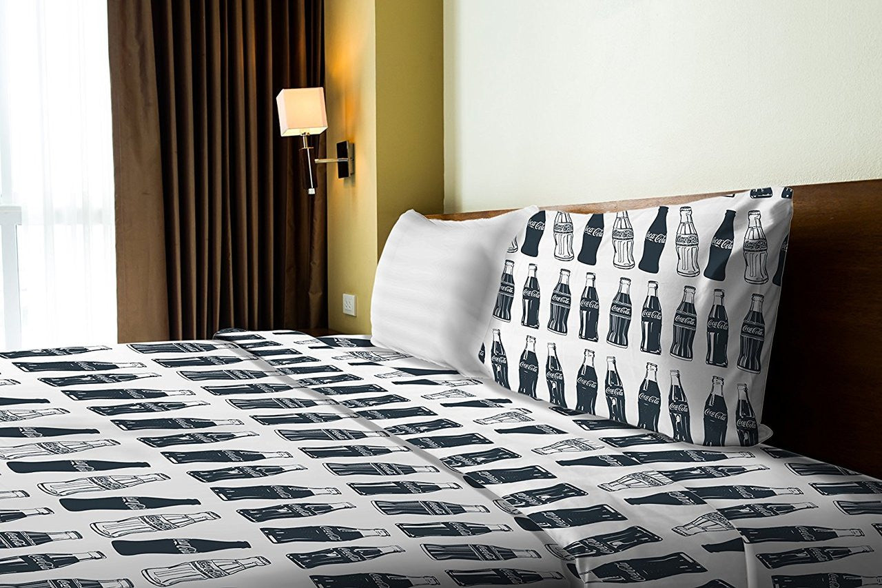 The Coca-Cola Company Bottles Full Sheet Set