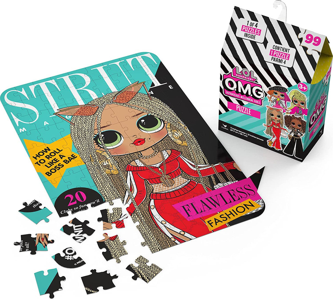 L.O.L. Surprise! 99-Piece Surprise Puzzle (Styles May Vary)