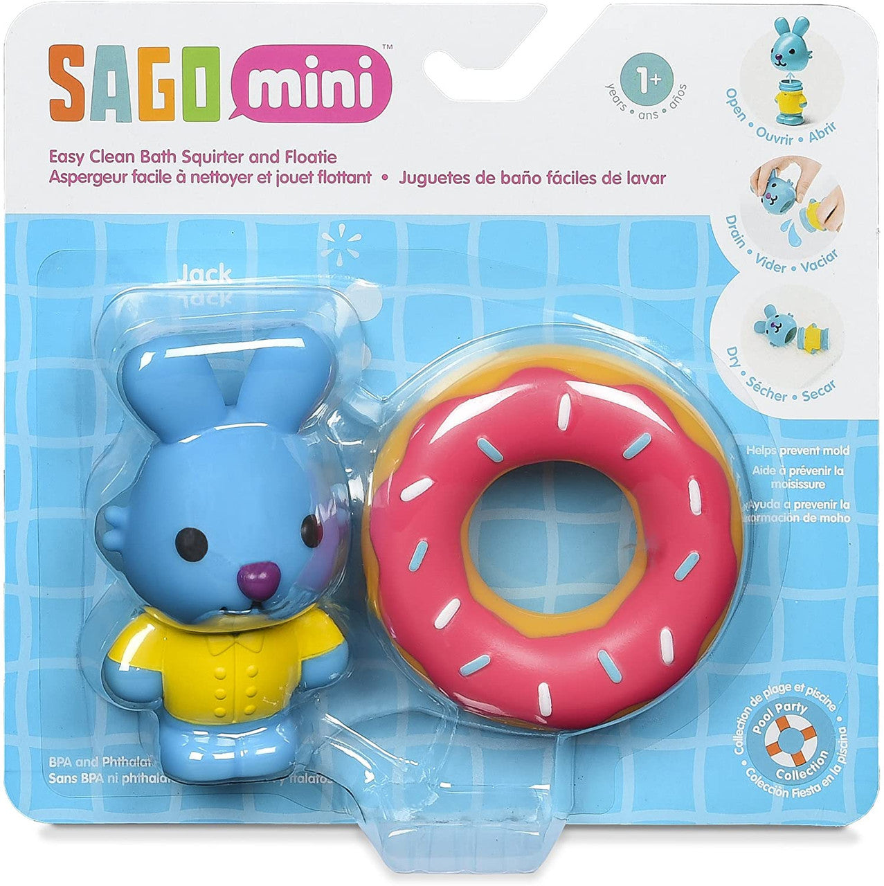 Sago Mini Pool Party Floating Doll Jack