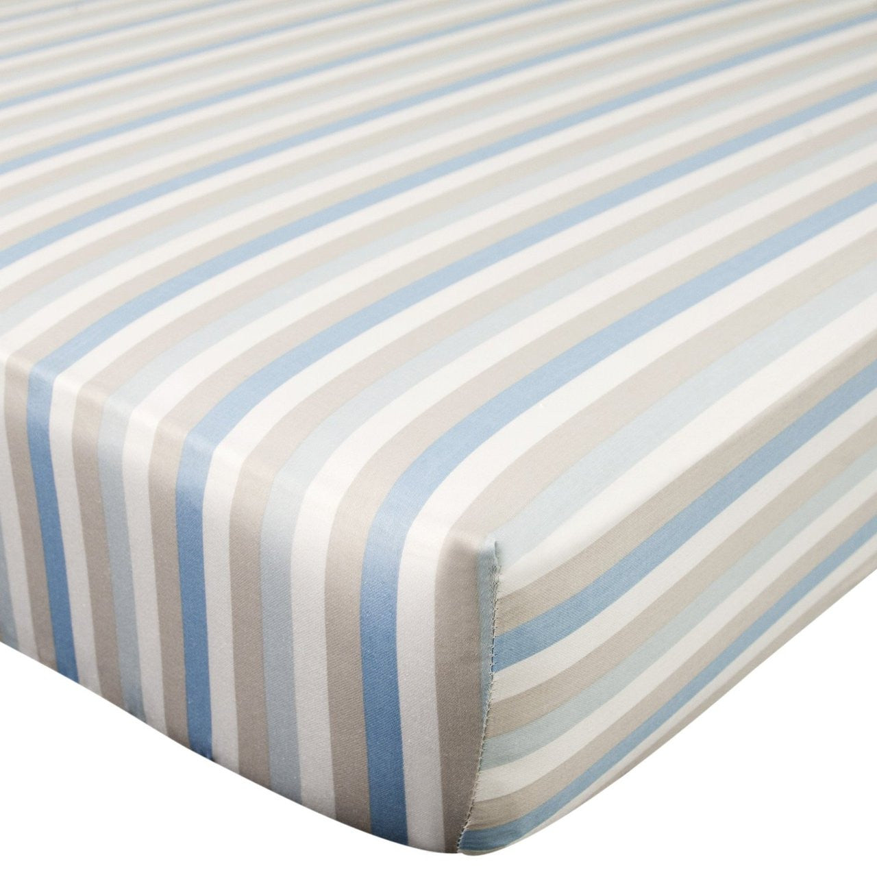 Carter's Crib Fitted Sheet, Boy Stripe
