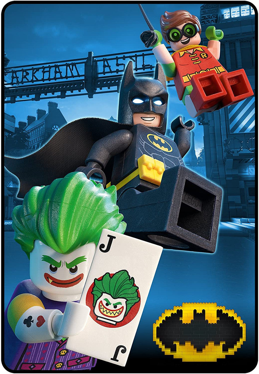 LEGO Batman Dark Grey Hero Microraschel Blanket