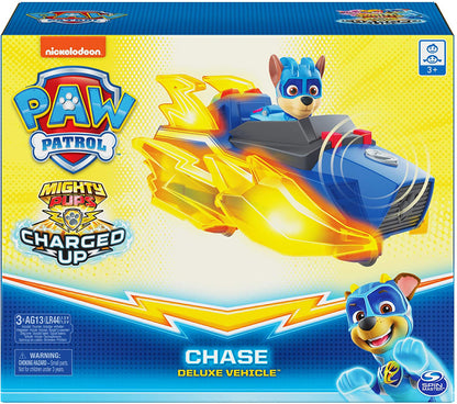 Paw Patrol Mighty Pups Charged Up Chase’s Deluxe Vehicle