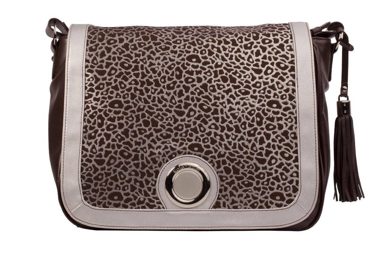 Kalencom Madonna Messenger Bag, Leopard