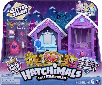 Hatchimals CollEGGtibles Glitter Salon Playset
