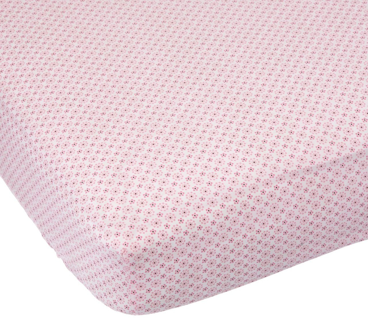 Carter's Easy Fit Printed Crib Fitted Sheet, Mod Flowers