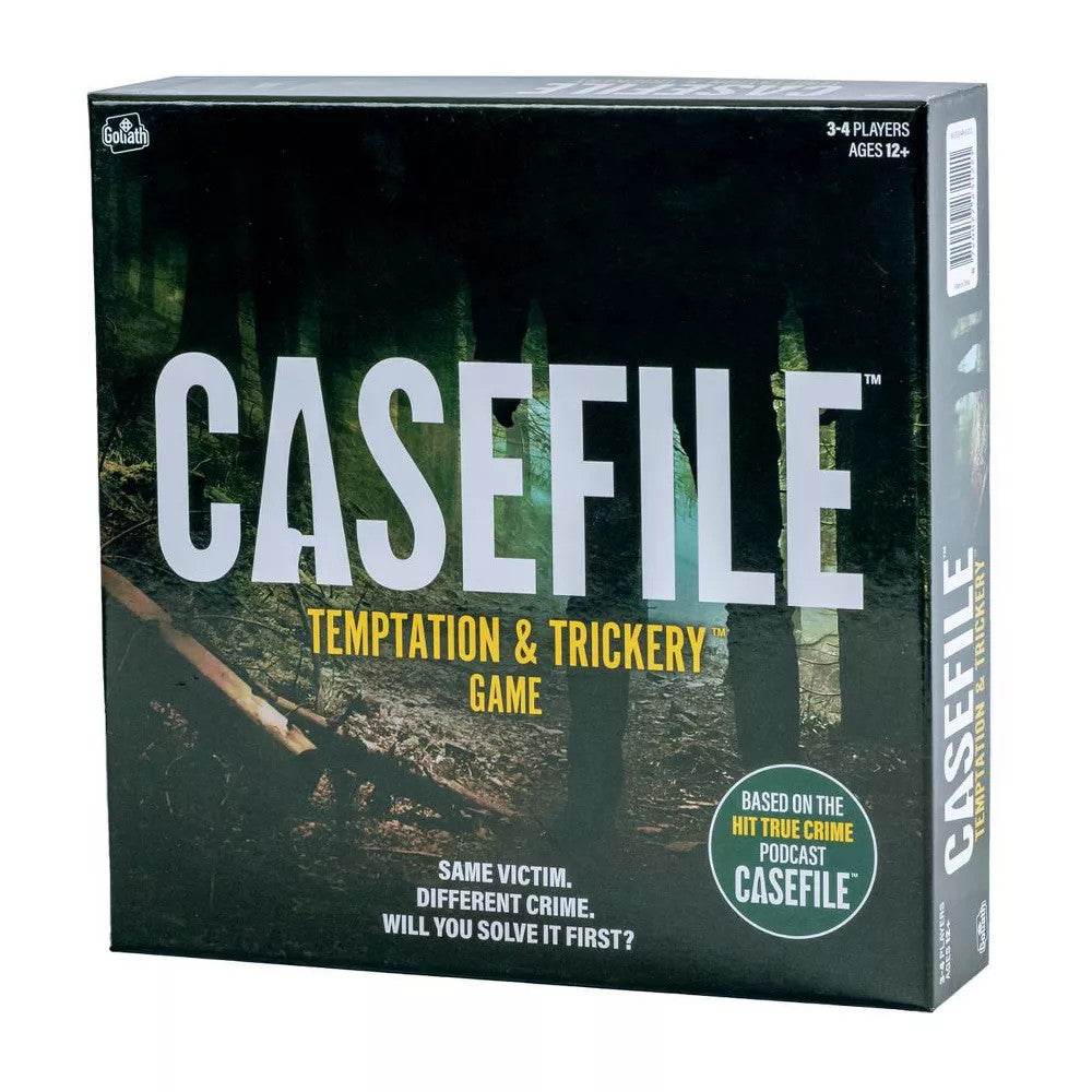 Casefile: Temptation & Trickery Mystery Board Game – Solve the Crime Before Anyone Else