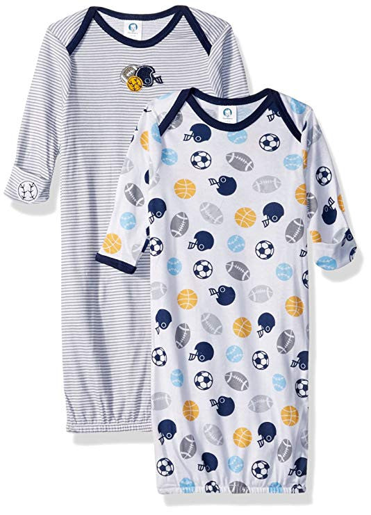 Gerber Baby Boys' 2 Pack Gown
