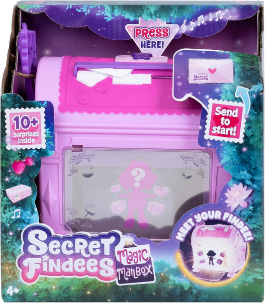 Secret Findees Magic Mailbox Pink - Includes Either Audree or Roxee