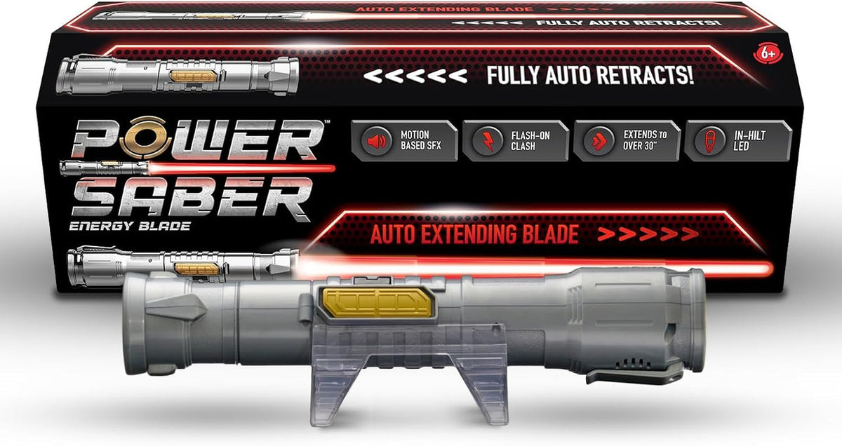 Power Saber Energy Blade Red - First Ever Automatic Saber