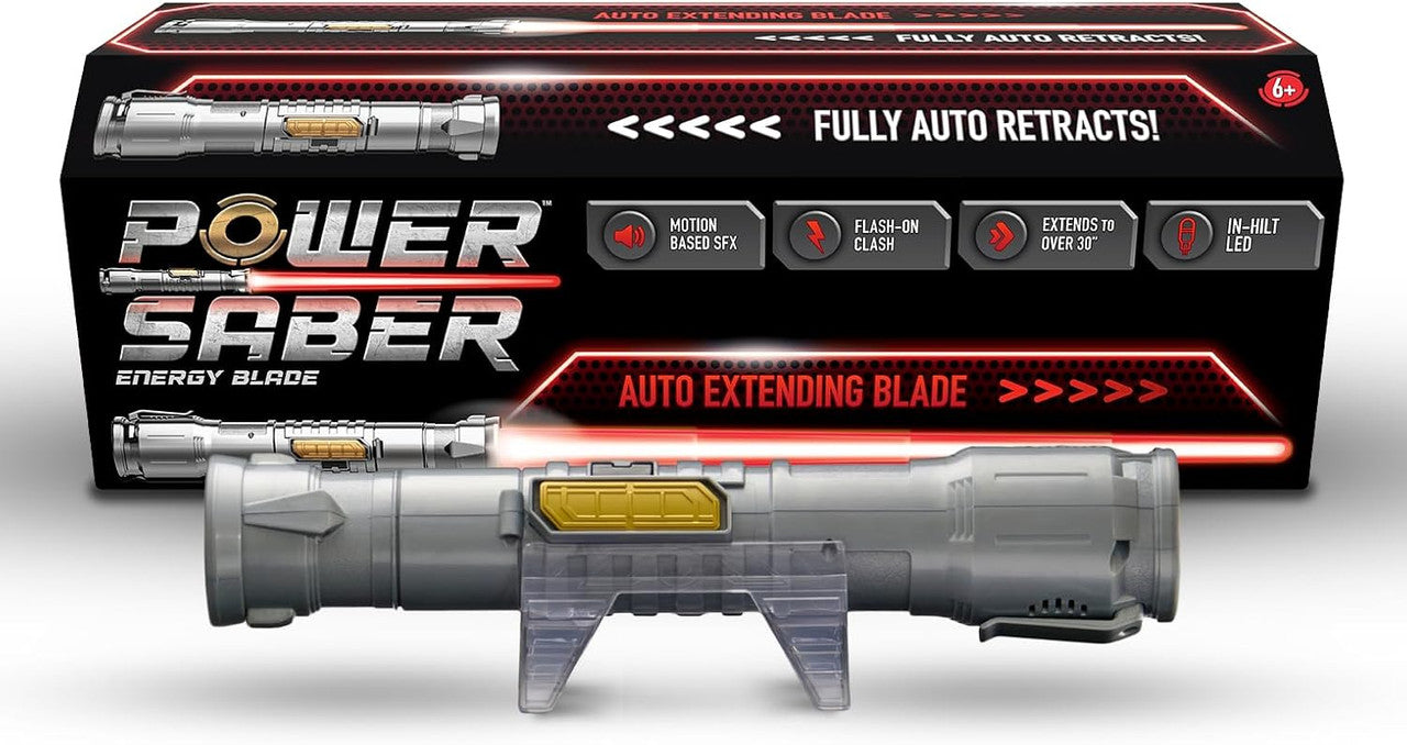 Power Saber Energy Blade Red - First Ever Automatic Saber