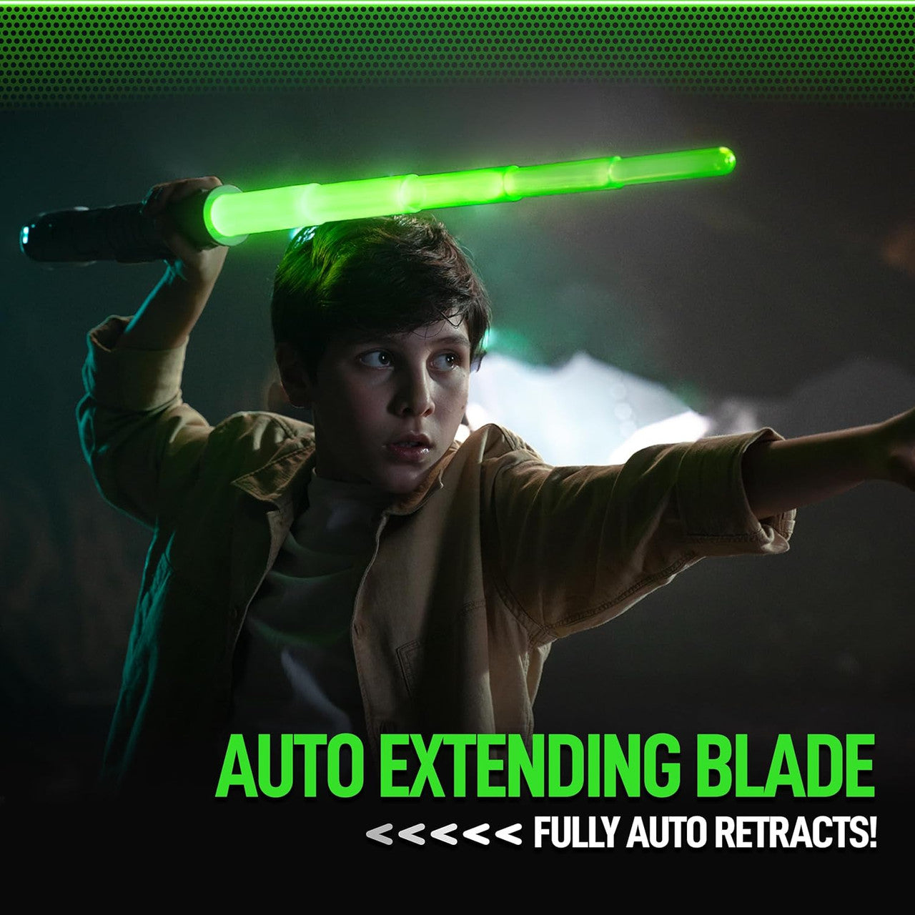 Power Saber Energy Blade Green First Ever Automatic Saber