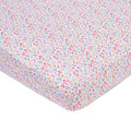 Gerber Baby Girl Crib Sheet - Floral Print