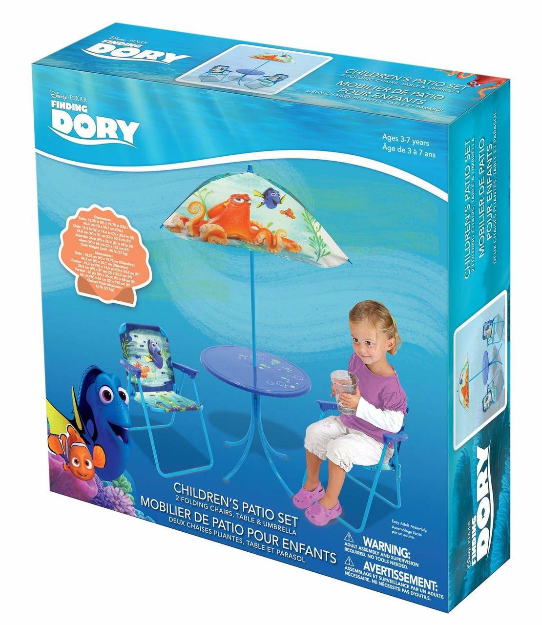 Finding Dory Patio Set