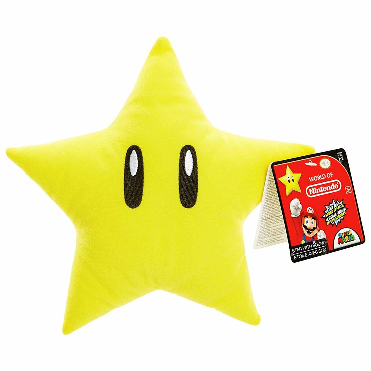 Super Mario Star With Sound Plush Figure