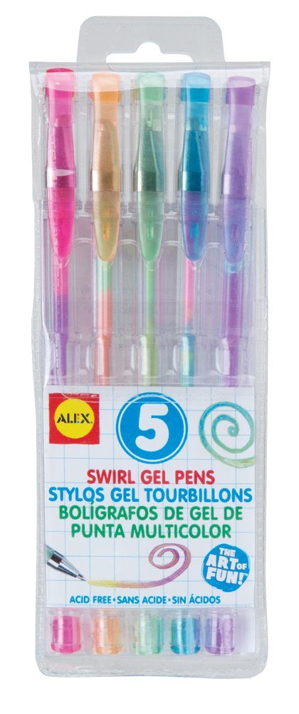 ALEX Toys Artist Studio 5 Swirl Gel Pens