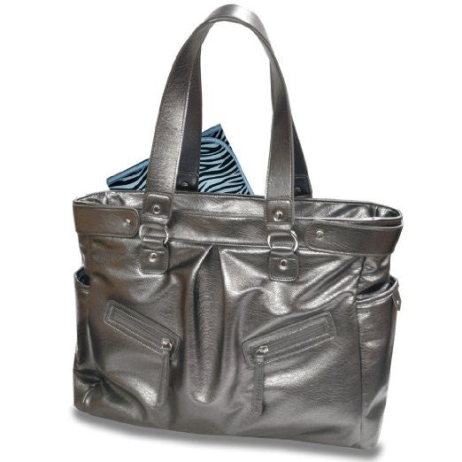 Baby Essential Silver Messenger Bag