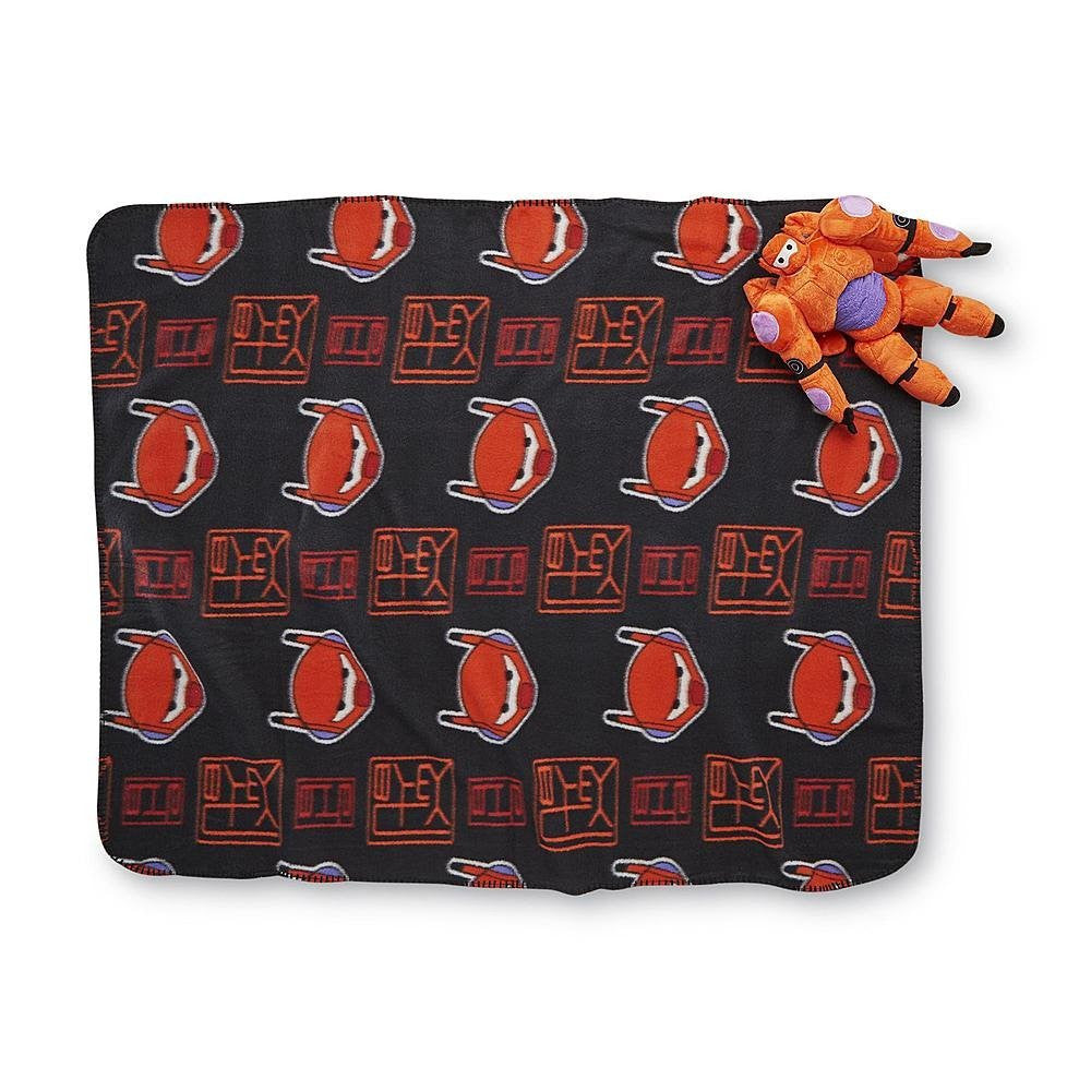 Disney Big Hero 6 Baymax Plush with Fleece Throw