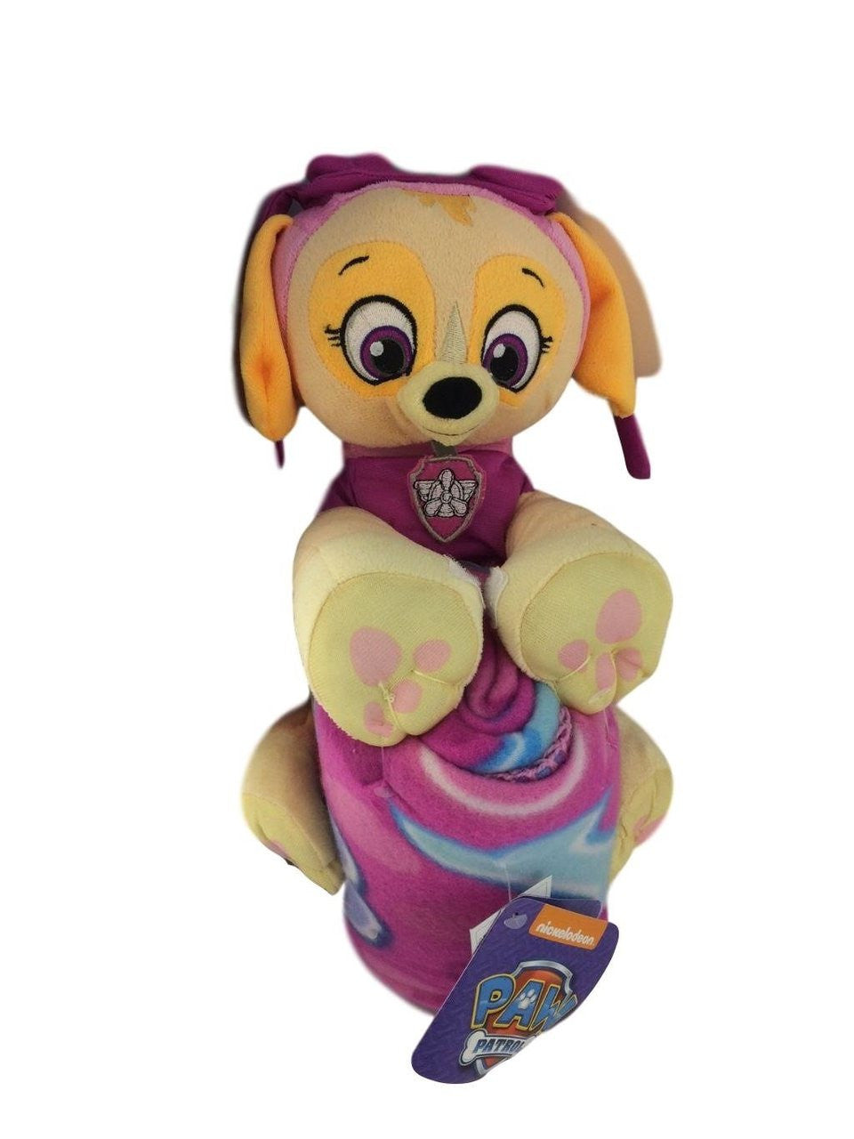 Paw Patrol Skye Plush and Throw Set