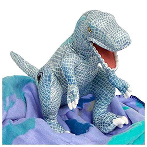 Jurassic World "Raptor Blue" Character and Throw Set