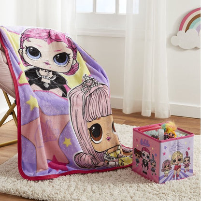 LOL Plush Throw and Storage Bin