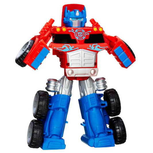 Playskool Transformers Rescue Bots Optimus Prime Rescue Trailer