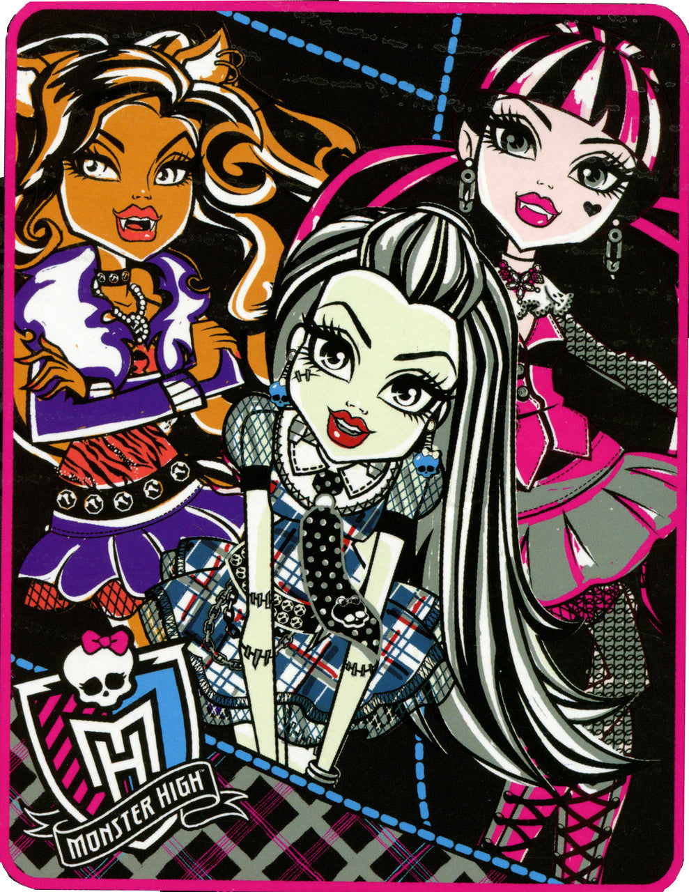 Monster High 'Ghoul-Erific!' Micro Raschel Blanket