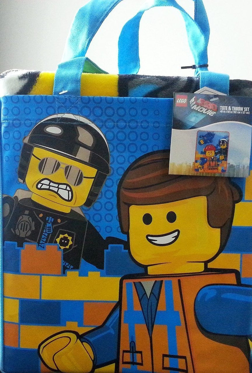 The Lego Movie Tote & Throw Set