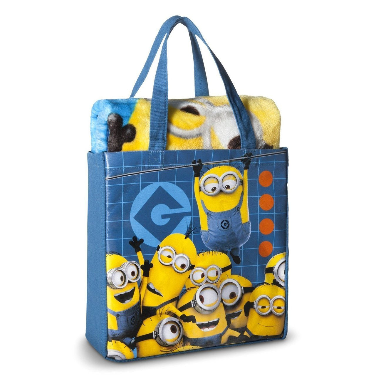 Despicable Me Minion Tote and Throw set