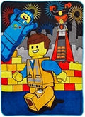 The LEGO Movie The Prophecy Plush Throw