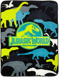 Jurassic World 'Prehistoric' Plush Throw