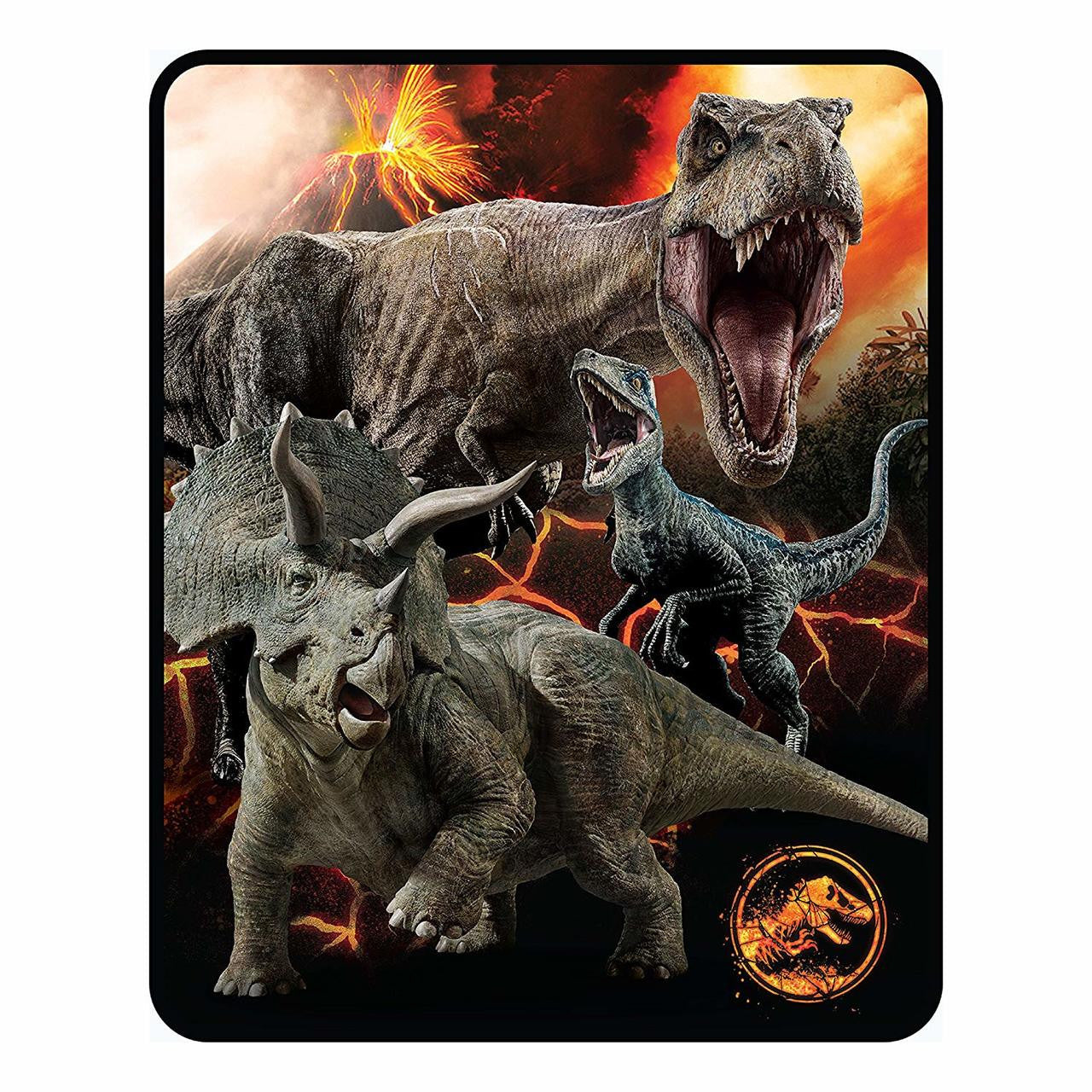 Jurassic World Silk Touch Throw 50" x 60