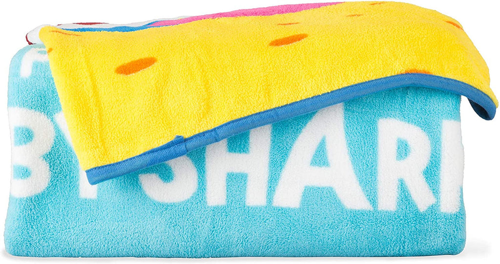 Baby Shark Kids Microfiber Coral Fleece Throw