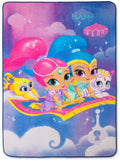 Shimmer and Shine 'Magic Carpet' Plush Blanket