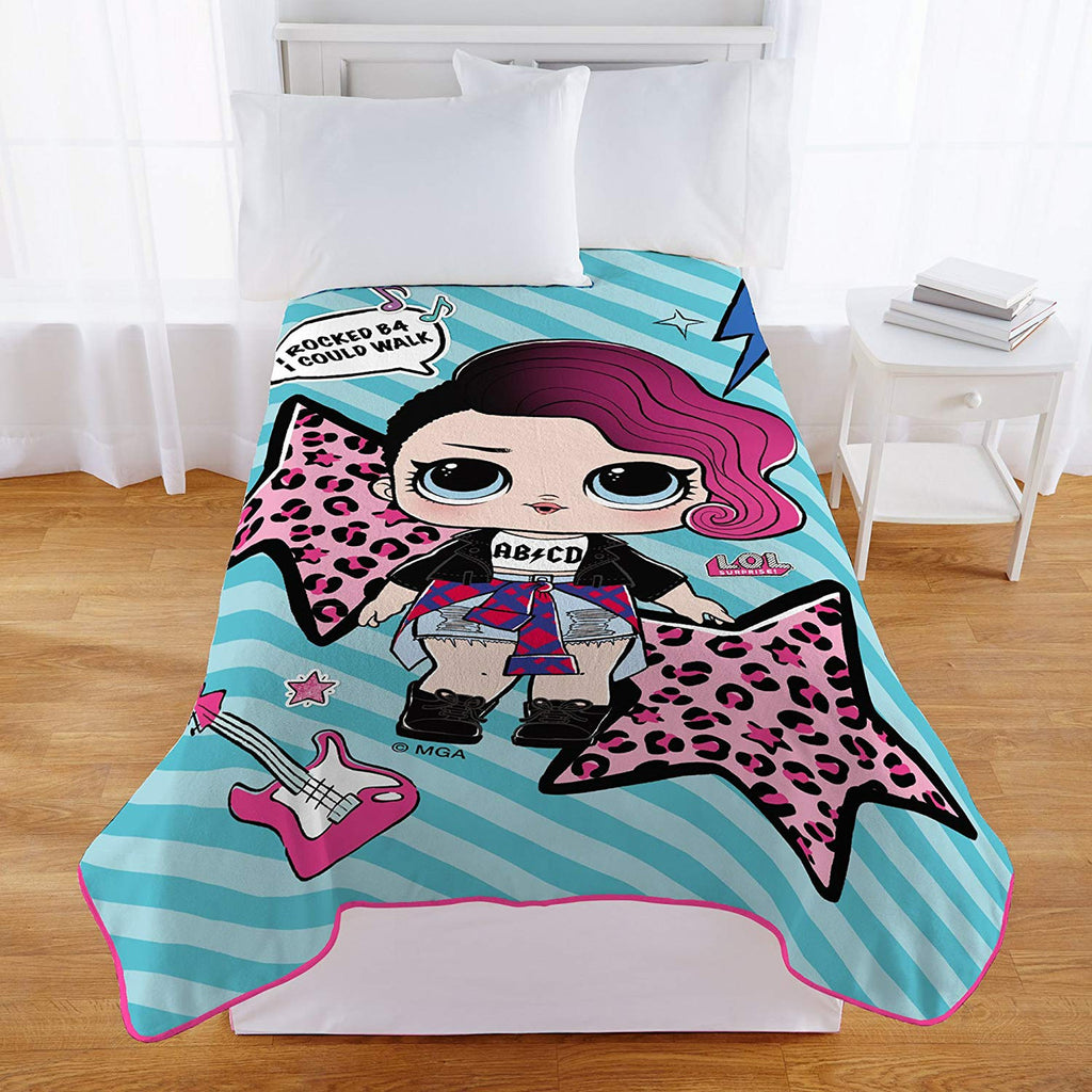 L.O.L. Surprise! ' I Rocked B4 I Could Walk' Plush Blanket
