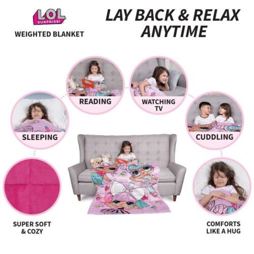 L.O.L. Surprise! Kids Weighted Blanket