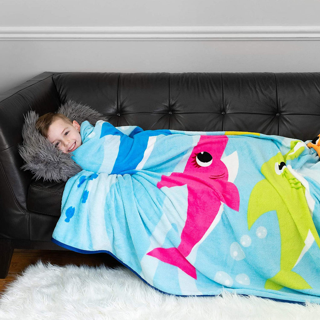 Baby Shark Underwater Friends Blanket