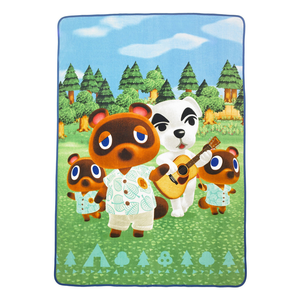 Animal Crossing  Blanket, 62" x 90"